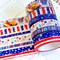 4th Of July Red White & Blue Stars Summer Patriotic Washi Tape Set - W086